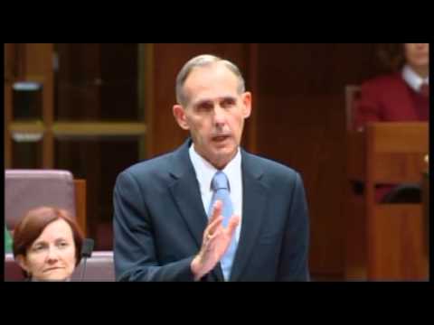 Senator Bob Brown budget reply 12-05-11