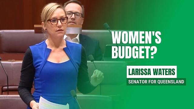 Senator Larissa Waters | Women’s safety sector needs for $1 billion in funding