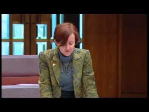 VIDEO: Australian Greens: Senator Rachel Siewert_NRWM Bill.wmv