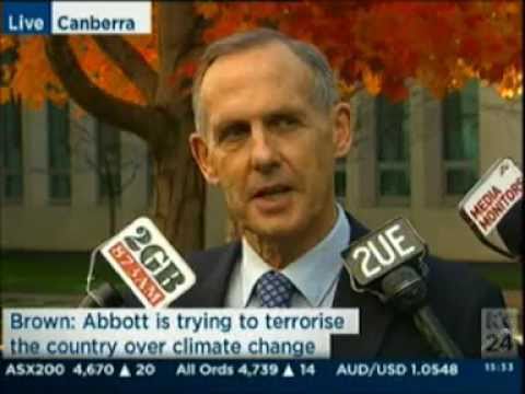 Senators Bob Brown and Christine Milne press conference - 17-5-2011