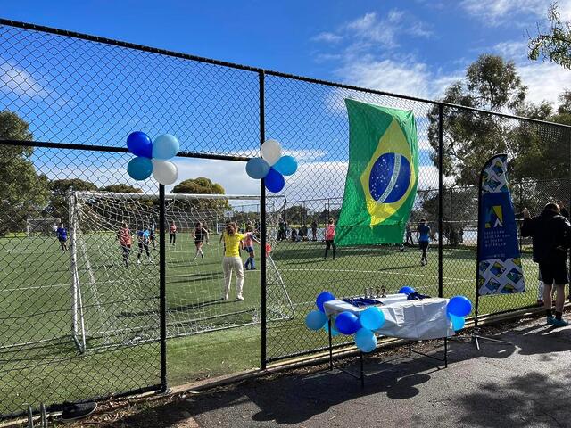 Celebrating Brazilian Football Community Day with the fantastic l...