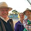 Good to meet up (unexpectedly!) with supporters Peter & Sara at m...