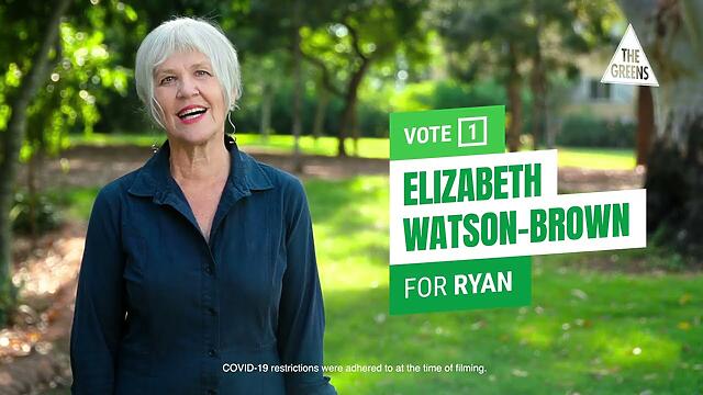 VIDEO: Australian Greens: Meet Elizabeth Watson-Brown, Your Greens Candidate for Ryan