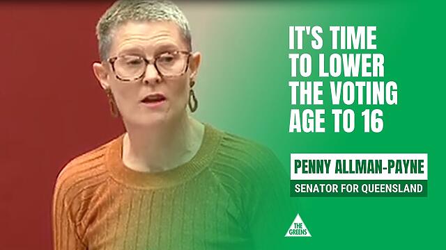 Young people should have a say on on their futures. It's time to lower the voting age to 16.