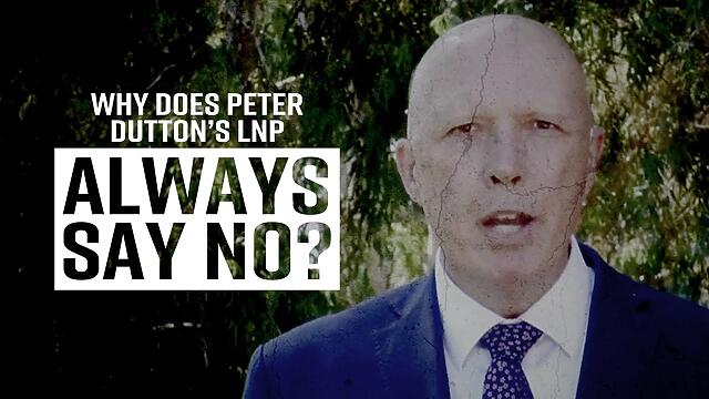 Peter Dutton’s NO-alition can’t be trusted to look after ordinary Queenslanders.