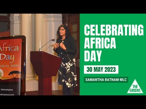 VIDEO: Victorian Greens: Samantha Ratnam Members Statement in celebration of Africa Day