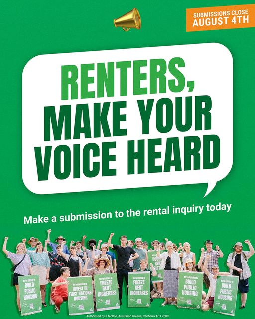 Adam Bandt: Are you a renter, or anyone fed-up with the rental crisis?  We ne…