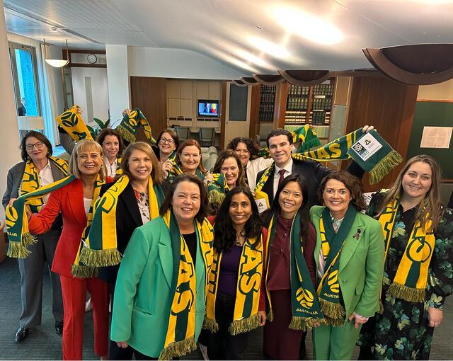 Australian Labor Party: Big game tonight – let’s get behind the Matildas!…