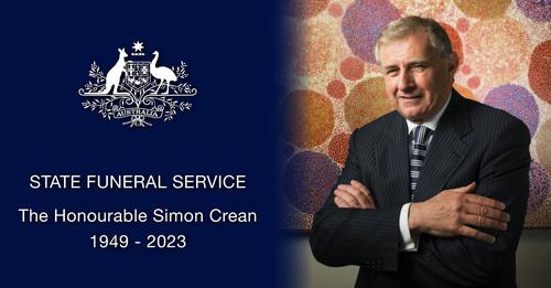 State Funeral Service | The Hon. Simon Crean