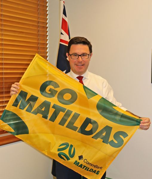 David Littleproud MP: Wishing the CommBank Matildas all the best in their must-win clas…
