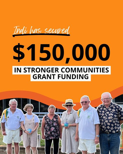 Helen Haines MP: $150,000 in Stronger Communities grant funding has been awarded t…