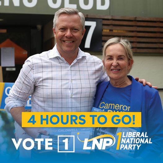 Polling booths in Fadden close in 4 hours, make sure your voice i...