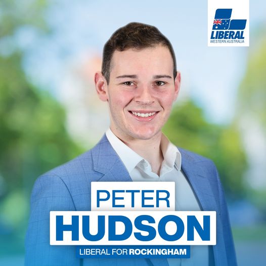 Peter Hudson is the local Liberal candidate for the Rockingham by...
