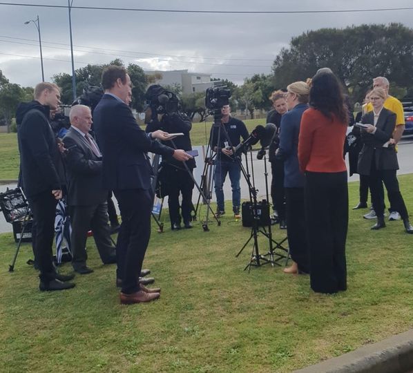 Liberals WA: Today the Deputy Premier called a press conference in Rockingham….