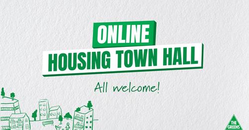 NT Greens: Housing Town Hall 19 July
