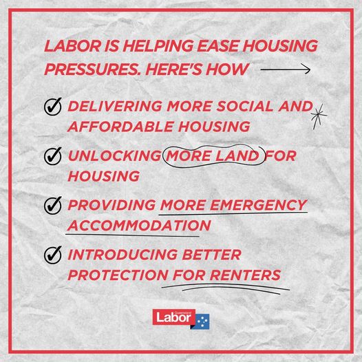 Our Labor Governments are making housing more accessible for all ...