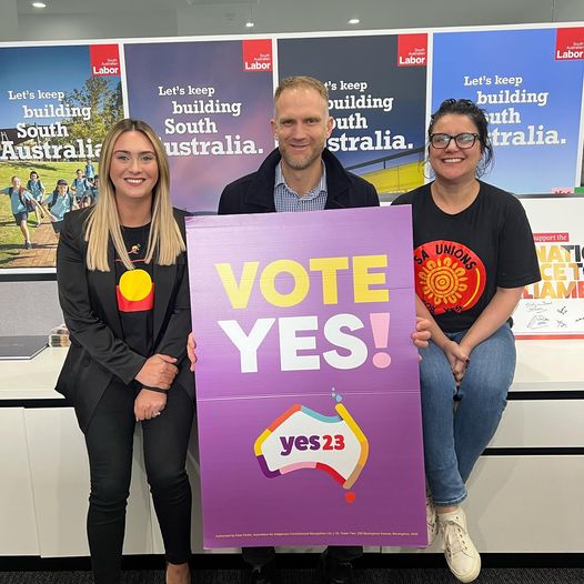 Team SA Labor says YES!...