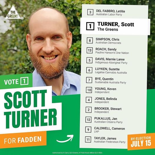 The Fadden by-election is today! Polls are open - here is how you...