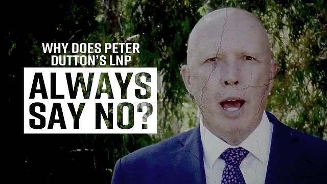 Peter Dutton’s NO-alition can’t be trusted to look after ordinary Queenslanders.