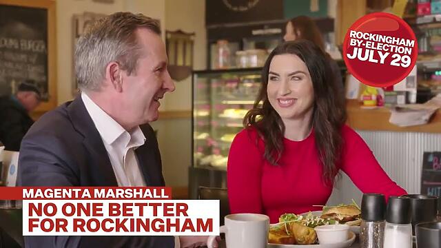 Mark McGowan supports Magenta Marshall for Rockingham