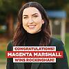 Well done Magenta Marshall, the new member for Rockingham!...