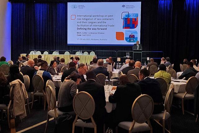 Australia co-hosts international forum to manage hitchhiker biosecurity risks associated...