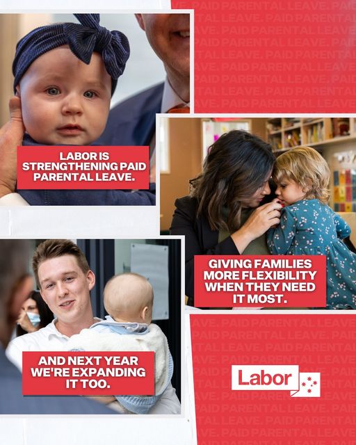 Australian Labor Party: No two families are the same. That’s why we needed to make paid p…