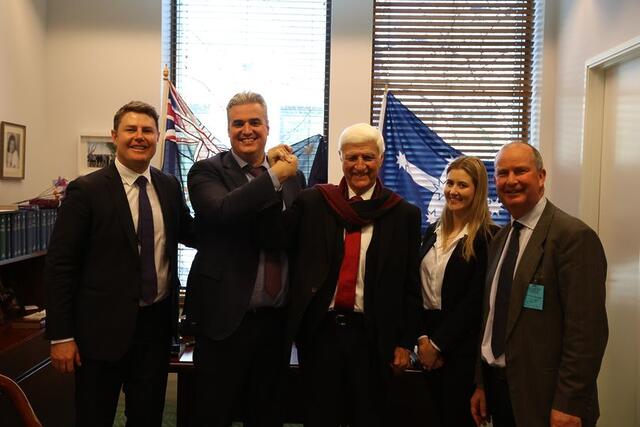Bob Katter: It was great to meet the team from Jet Zero at Parliament this we…