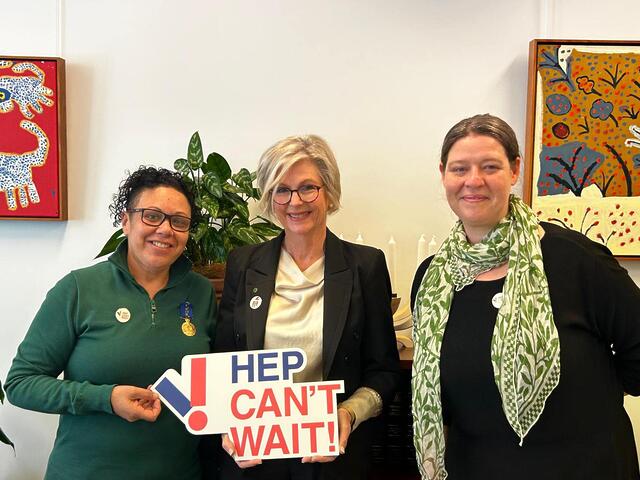 Helen Haines MP: Today we marked World Hepatitis Day in Parliament House, and I wa…