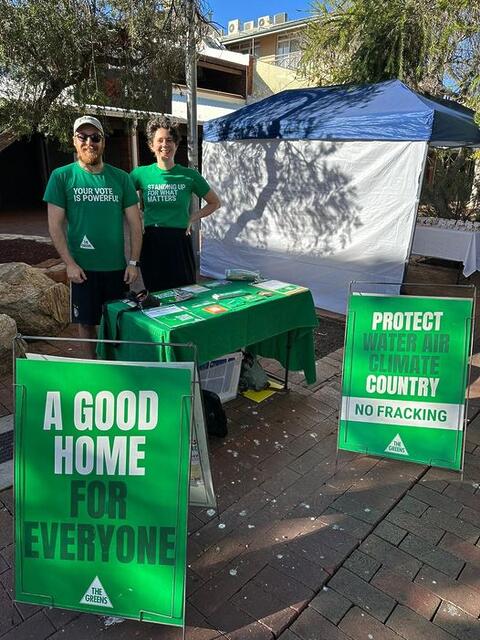 NT Greens: Come down for a chat at the Todd Mall Markets – Alice Springs thi…