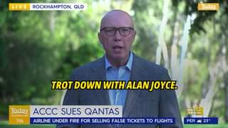 Peter Dutton: Qantas has a lot to answer for at the moment and the Albanese Gov…