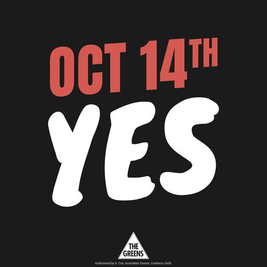 Victorian Greens: It’s official, the referendum will be held on Saturday the 14th o…