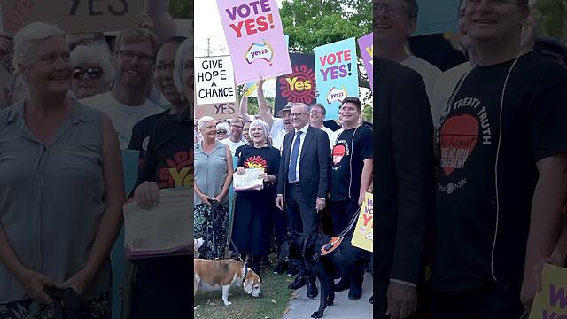 VIDEO: Anthony Albanese MP: Australians are voting early for Yes