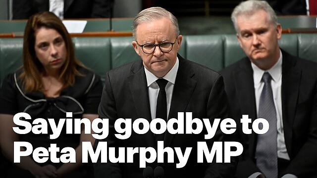 VIDEO: Anthony Albanese MP: Condolence in Parliament for Peta Murphy