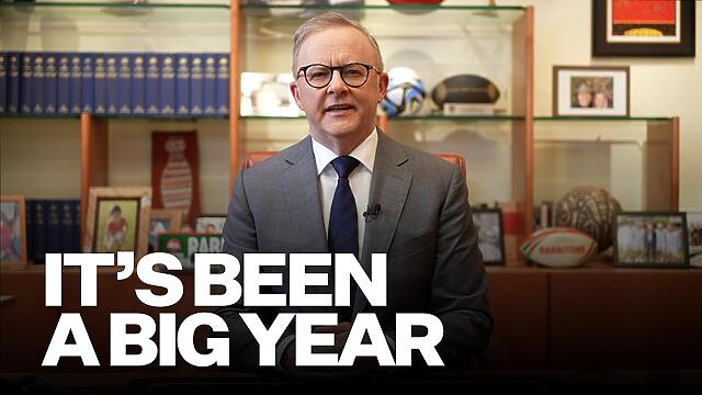 VIDEO: Anthony Albanese MP: Looking back on 2023.