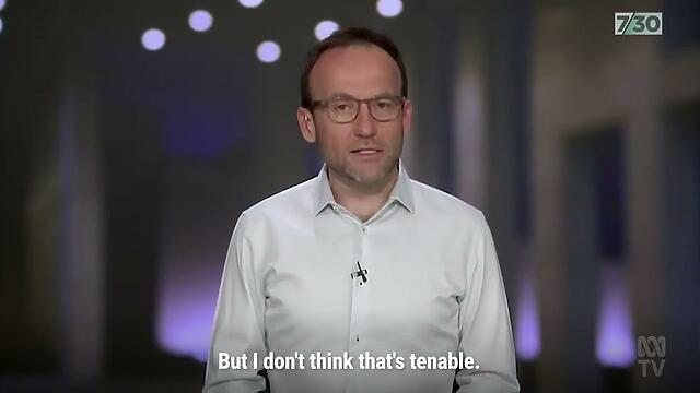 VIDEO: Australian Greens: Adam Bandt on 7.30 on the fight for renters