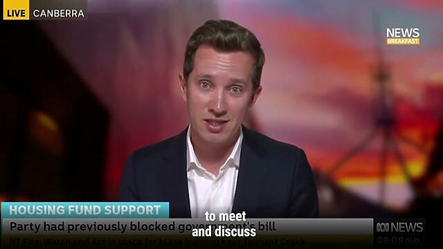 VIDEO: Australian Greens: Max Chandler-Mather on ABC News discussing how the fight for a rent freeze has only just started