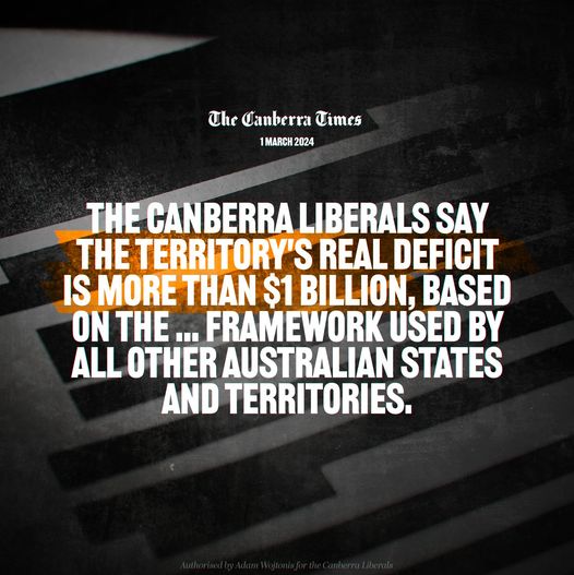 Canberra Liberals: Andrew Barr is pointing fingers everywhere except at himself!  As the …