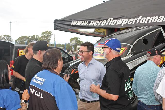 David Littleproud MP: Pleased to officially open the upgraded Morgan Park Raceway in Warwick…