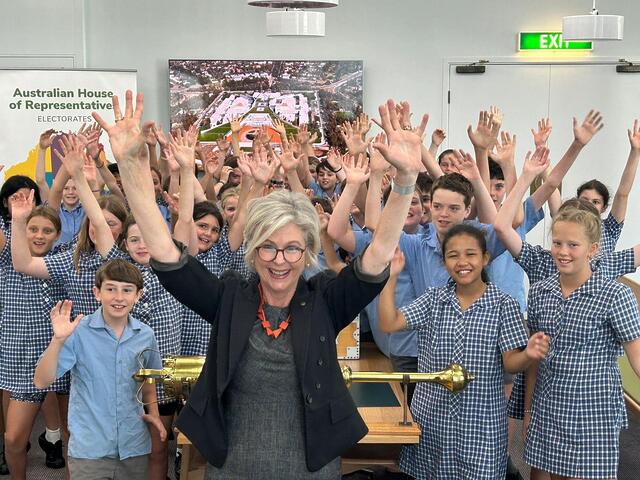 Helen Haines MP: Always a delight to welcome students from Indi to Parliament House and…