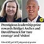 Liberal Member for Bass Bridget Archer and Independent Senator for the...