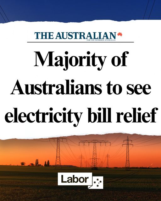 Jim Chalmers MP: According to the Australian Energy Regulator, most households and smal…