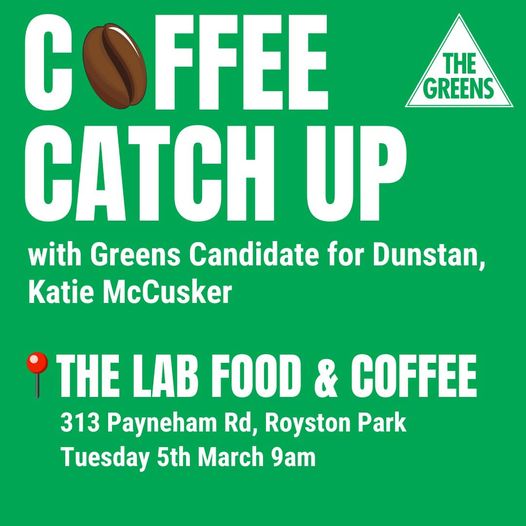 Come along and chat to our candidate for the Dunstan by-election, Kati...