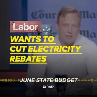 LNP – Liberal National Party: Queenslanders’ electricity rebates are at risk under a State Labor Gov…