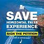 May be an image of ‎waterfall and ‎text that says '‎LIBERAL WESTERNAUSTRALIA SAVE HORIZONTAL FALLS EXPERIENCE SIGN THE PETITION Link in comments! له‎'‎‎