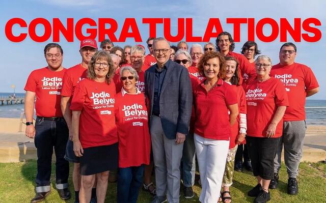 NSW Labor: Congratulations to the newly elected member for Dunkley, Jodie Belyea …
