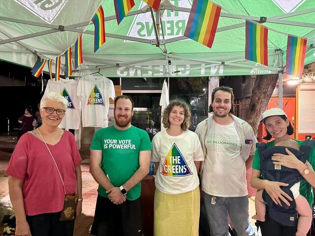 NT Greens: A huge first three weeks of campaigning in Garramilla/Darwin and Mparn…