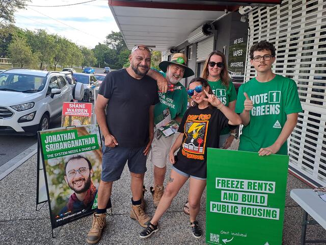Queensland Greens: Early voting is going strong and we’re so grateful to everyone who is …