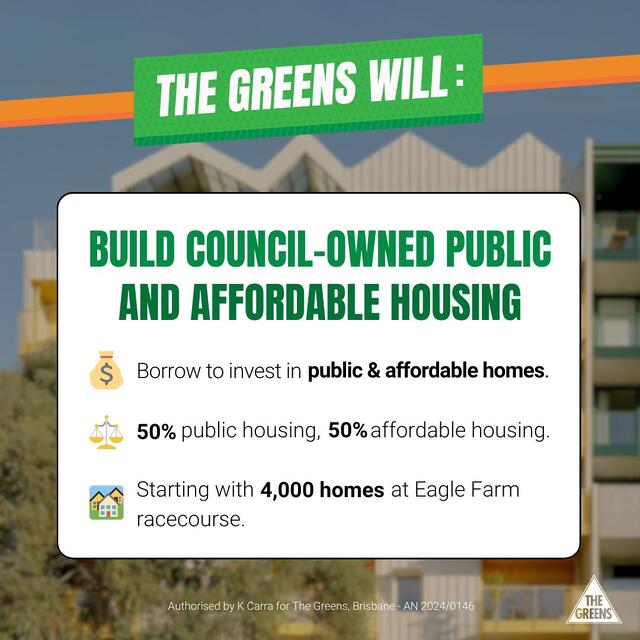 Queensland Greens: TRANSFORMING EAGLE FARM…