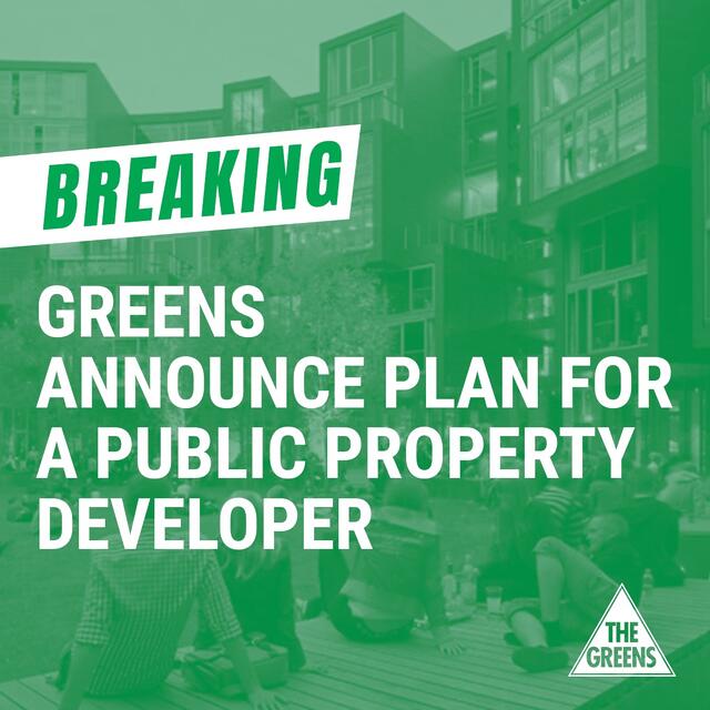 Today, Greens housing spokesperson, Max Chandler-Mather, Federal MP fo...